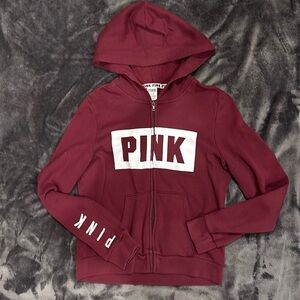 Victoria secret zip up hoodie